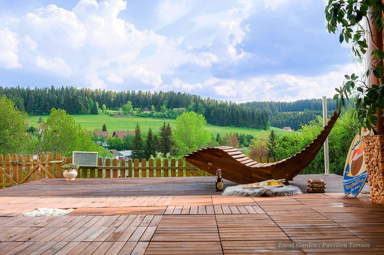 Entire House In Schwarzwald With Mountain View, Private Gym,Sauna And Garden Unterkirnach Exterior foto